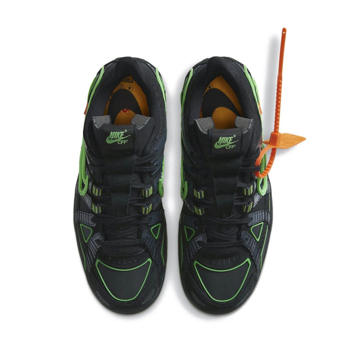 Купить Nike Air Rubber Dunk Off-White Green Strike CU6015-001 за Купить Nike Air Rubber Dunk Off-White Green Strike CU6015-001 за