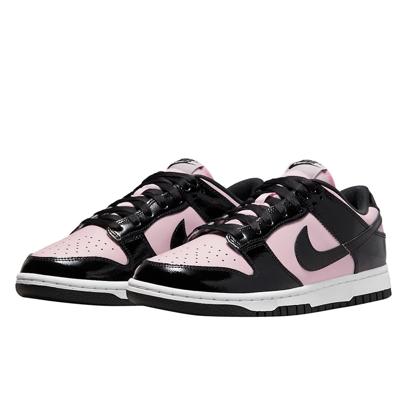 Купить Nike Dunk Low Pink Black Patent DJ9955-600 за 3611 грн
