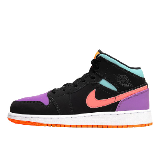 Jordan 1 Mid Multi-Color 554725-083