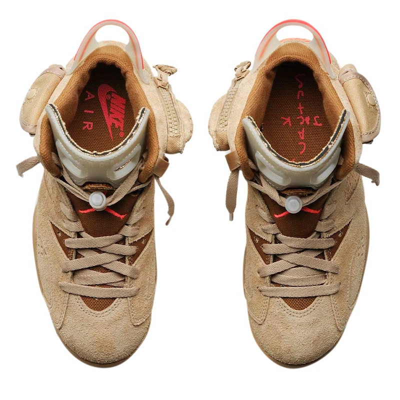 Купить Jordan 6 Retro Travis Scott British Khaki DH0690-200 за