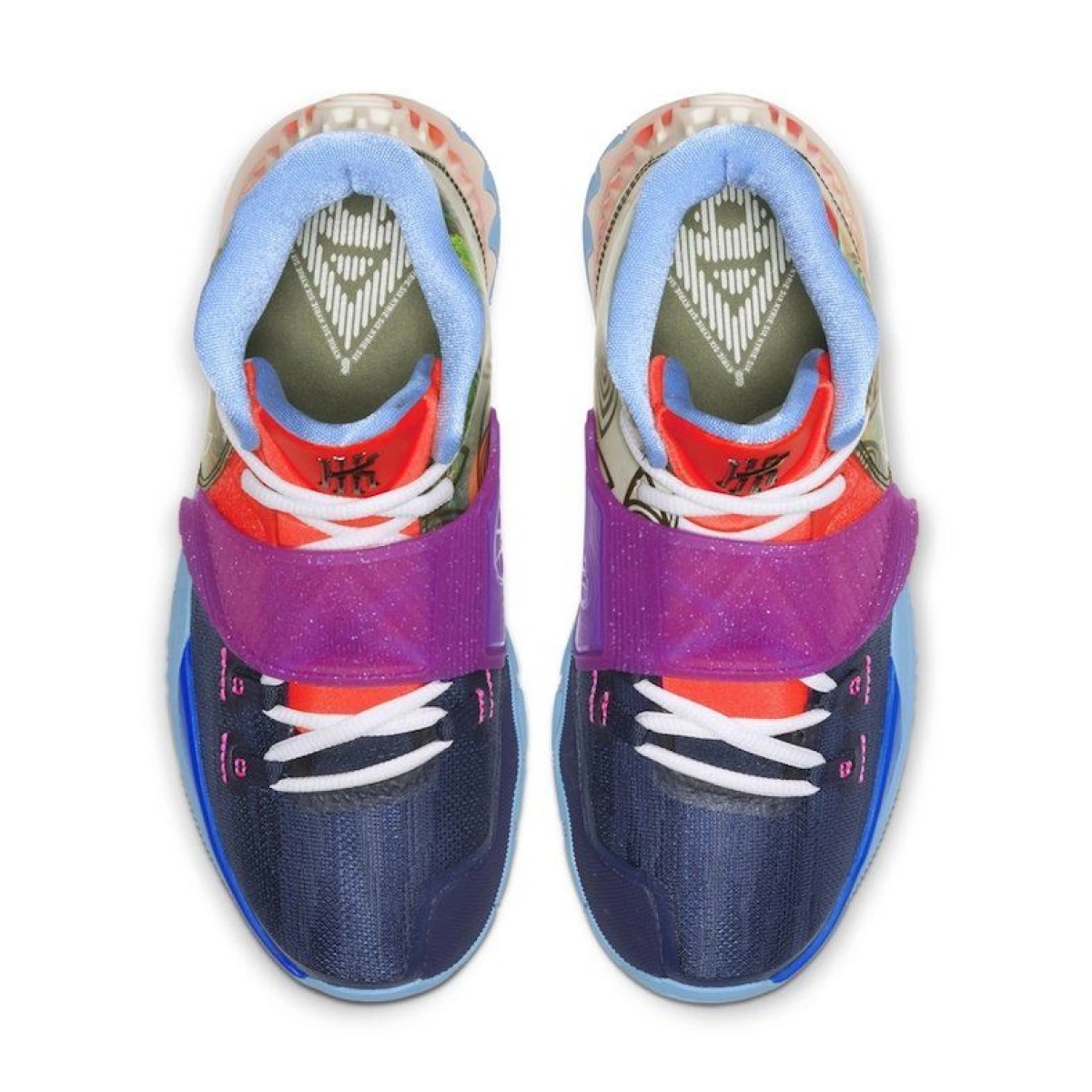 Kyrie 6 preheat heal the world hot sale