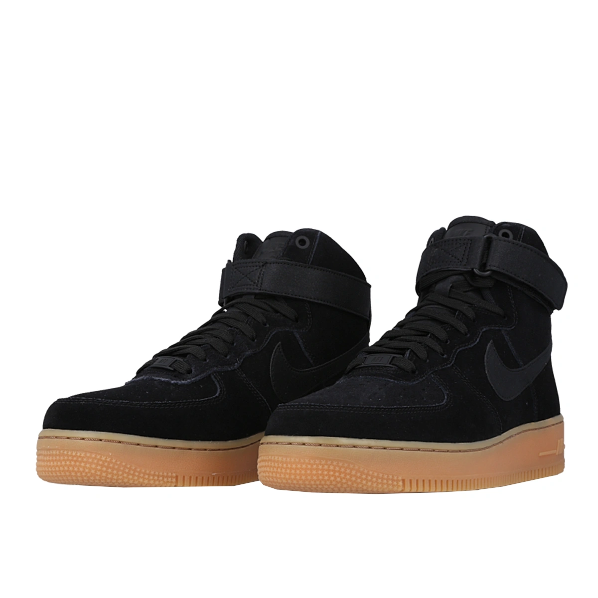 Nike Air Force 1 High 07 LV8 Suede Black Gum Medium Brown AA1118 001 S 0020 Nike