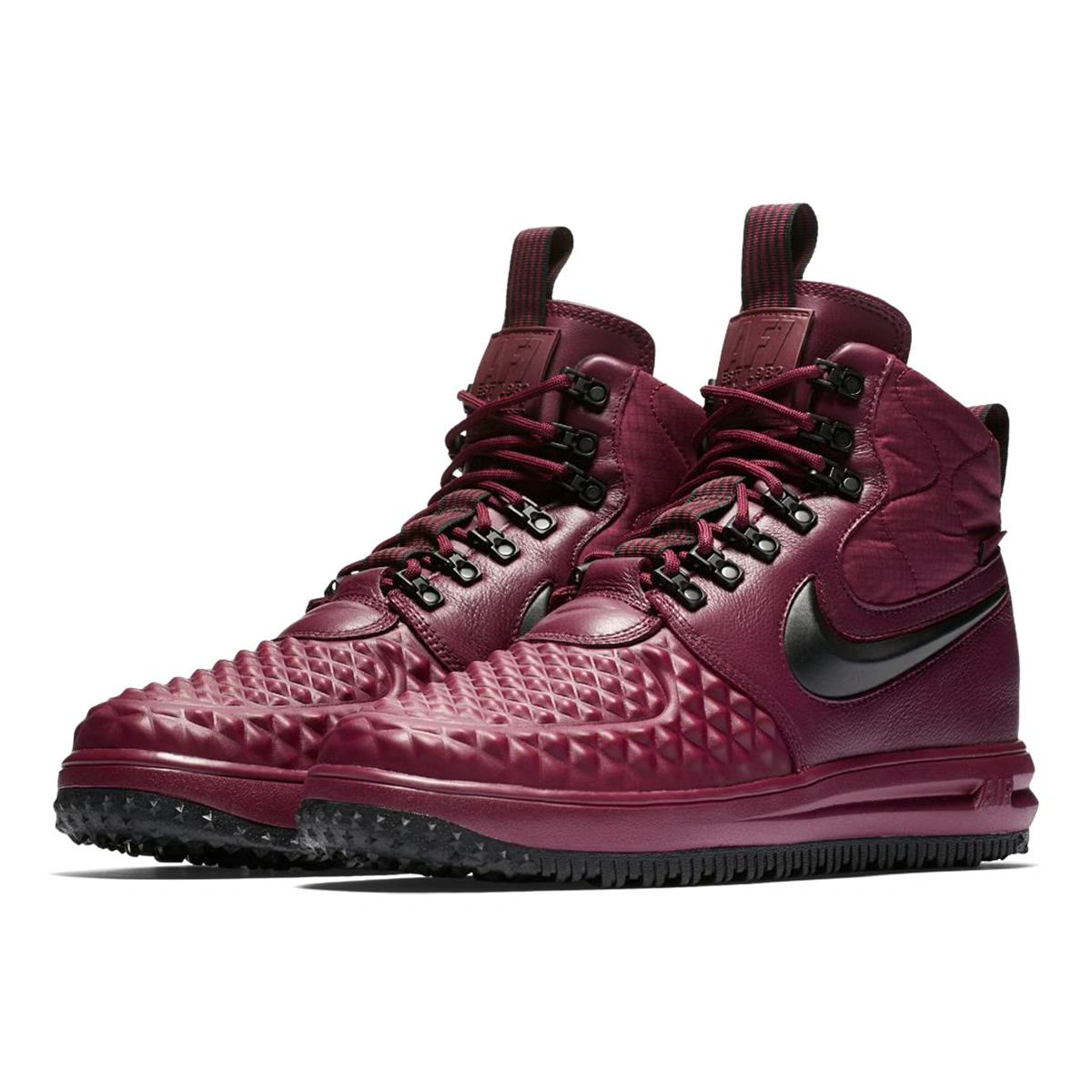 Nike Lunar Force 1 Duckboot Bordeaux Black 916682 601 S 10065 buy with delivery Nike