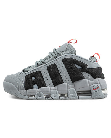 Кроссовки Nike Air More Uptempo Low Grey Black