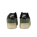 Кожа Кроссовки Nike Air Force 1 Low Khaki Beige Black