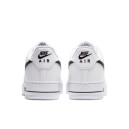 Кожа Кроссовки Nike Air Force 1 Low White Black CJ0952-100