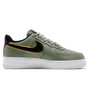 Nike Air Force 1 Low '07 Double Swoosh Olive Gold Black DA8481-300 S-56693