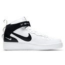 Nike Air Force 1 Mid Utility White Black 804609-103 S-0031