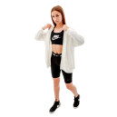 Хлопок Кофты Кофта Nike NSW JRSY OS FZ HOODIE DM6415-133