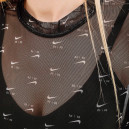 Футболка Nike NSW AIR AOP MESH SS CROP TOP DV8245-010 S-2352121