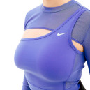 Топ з довгим рукавом Nike LS TOP CROPPED NVT FB5683-413 S-2352167