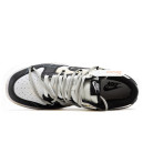 Leather Sneakers Nike SB Dunk Low Robinson Black White Beige
