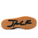 Кожа Кроссовки Jordan Cut The Check Grey x Travis Scott Grey Black White