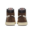 Кожа Кроссовки Jordan 1 Retro High Travis Scott CD4487-100