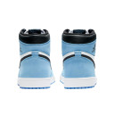 Кожа Кроссовки Jordan 1 Retro High OG University Blue 555088-134