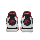Кожа Кроссовки Jordan 4 Retro Fire Red DC7770-160