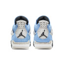 Замша Кроссовки Jordan 4 Retro University Blue CT8527-400