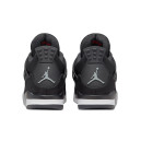 Suede Sneakers Jordan 4 Retro Black Canvas DH7138-006