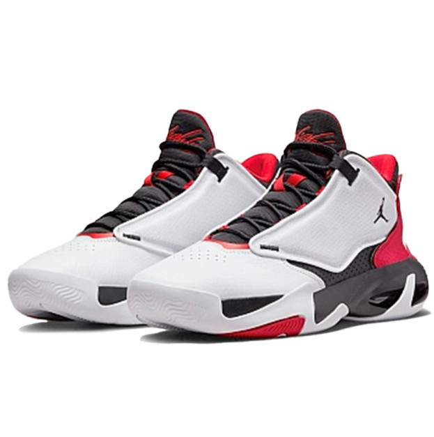 Jordan Max Aura 4 White Black University Red DN3687-106