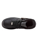 Sneakers Nike Air Force 1 Low Black Winter С МЕХОМ Women