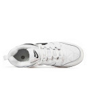 Sneakers Nike Air Force 1 low In Yan White Black Winter С ФЛИСОМ Women