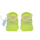 Leather Sneakers Nike Air Force 1 Low Off-White Volt AO4606-700