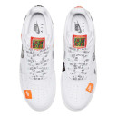 Sneakers Nike Air Force 1 Low Just Do It Pack White Black AR7719-100 Women