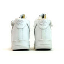 Leather Sneakers Nike Air Force 1 High White Reflective Winter С МЕХОМ