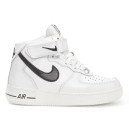 Nike Air Force 1 High White Black Winter С МЕХОМ S-2350279