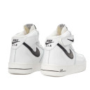 Кроссовки Nike Air Force 1 High White Black Winter С МЕХОМ Женщинам