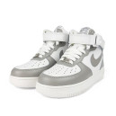 Nike Air Force 1 High Grey White Winter С МЕХОМ