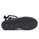 Leather Sneakers Nike SF Air Force 1 High Triple Black 857872-002