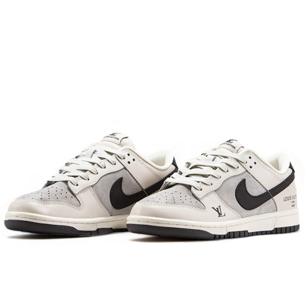 Nike SB Dunk Low x Louis Vuitton Grey Black