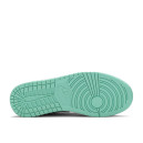 Кожа Кроссовки Jordan 1 Retro Low Emerald 553558-117