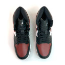 Sneakers Jordan 1 Retro High Burgundy Black Winter С МЕХОМ Women