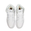 Sneakers Jordan 1 Retro High White Winter С МЕХОМ Women