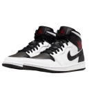 Jordan Retro 1 Mid White Black BQ6472-101