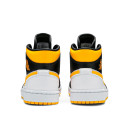 Кросівки Jordan 1 Mid White Laser Orange Black CV5276-107 Жінкам