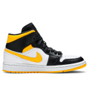 Jordan 1 Mid White Laser Orange Black CV5276-107 S-2350366