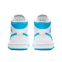 Шкіра Кросівки Jordan 1 Mid UNC BQ6472-114