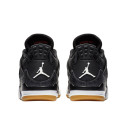 Кроссовки Jordan 4 Laser Black Gum Winter С МЕХОМ Женщинам