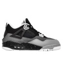 Jordan 4 Retro Black Grey White Winter С МЕХОМ S-2350272