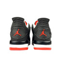 Leather Sneakers Jordan 4 Retro Bred Termo Winter С ФЛИСОМ