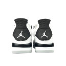 Кожа Кроссовки Jordan 4 Retro White Black Termo З ФЛІСОМ