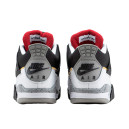 Leather Sneakers Jordan 4 Retro x Union LA Black White