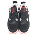 Кросівки Jordan 4 Bred Winter С МЕХОМ Жінкам