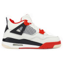 Jordan 4 White Red Winter З ХУТРОМ S-2351492