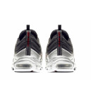 Кожа Кроссовки Nike Air Max 97 Silver Black AT5458-001