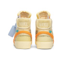 Leather Sneakers Nike Blazer Mid Off-White All Hallow's Eve AA3832-700