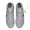 Кроссовки Nike Blazer Mid Off-White Wolf Grey Serena Queen AA3832-002 Женщинам